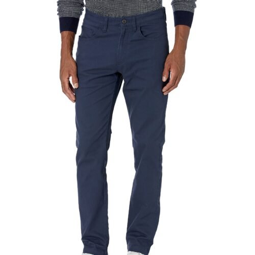 Pantalon Chino Slim Homme Bleu Marine