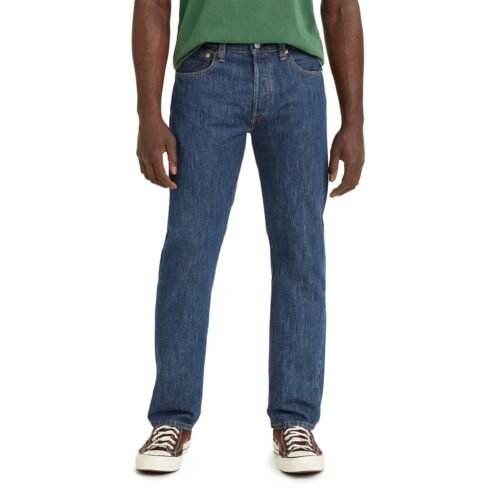 Levi's Jean Homme 501 Regular Fit Droit - Gris Foncé 36x30