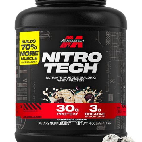 MuscleTech Poudre de Protéine Whey Biscuits Crème