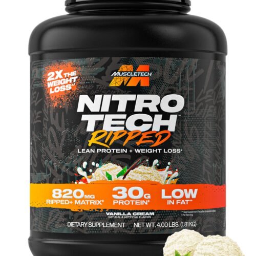 MuscleTech Poudre de Protéine Whey Vanille Crème