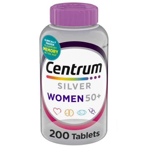Centrum Silver Multivitamine Femmes 50+ 200 Comprimés