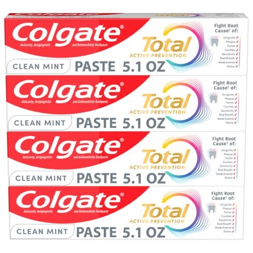 معجون أسنان Colgate Total بالفلورايد نعناع نظيف