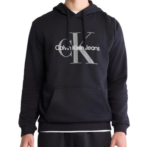 Hoodie Molleton Calvin Klein Monogram Logo