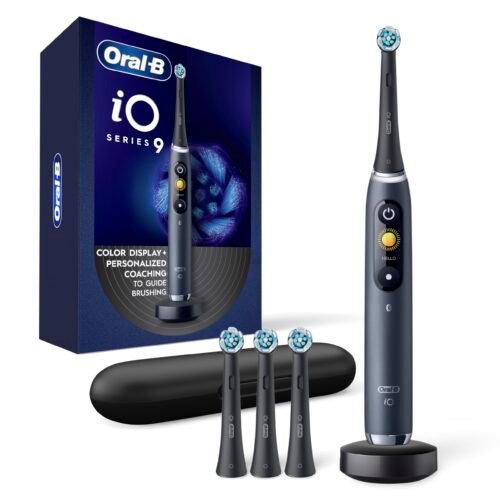فرشاة Oral-B iO Series 9 الذكية السوداء