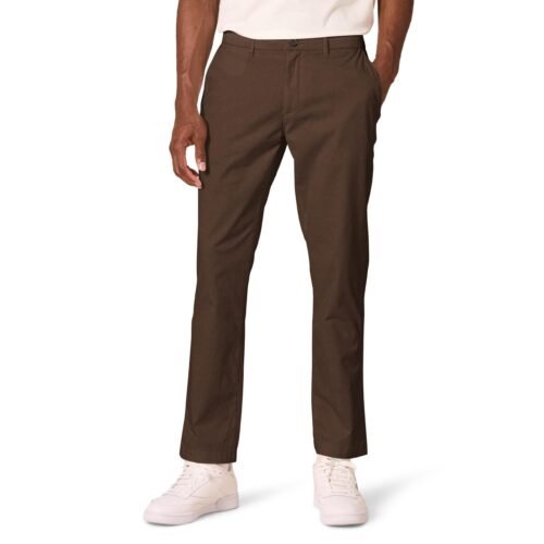 Pantalon Chino Lavé Coupe Athlétique