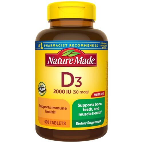 Nature Made فيتامين D3 2000 وحدة دولية