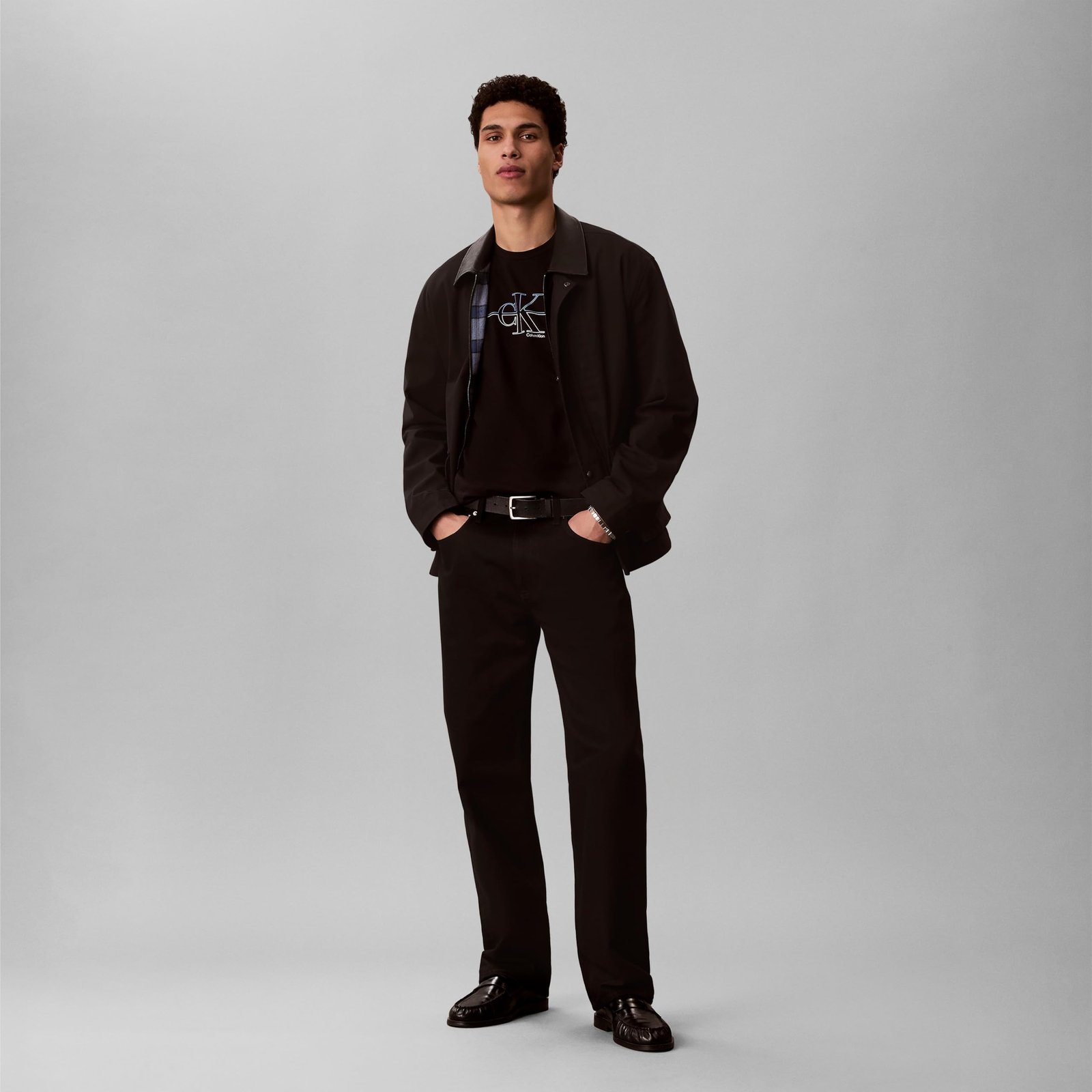 T-shirt Calvin Klein Homme Coupe Classique Noir