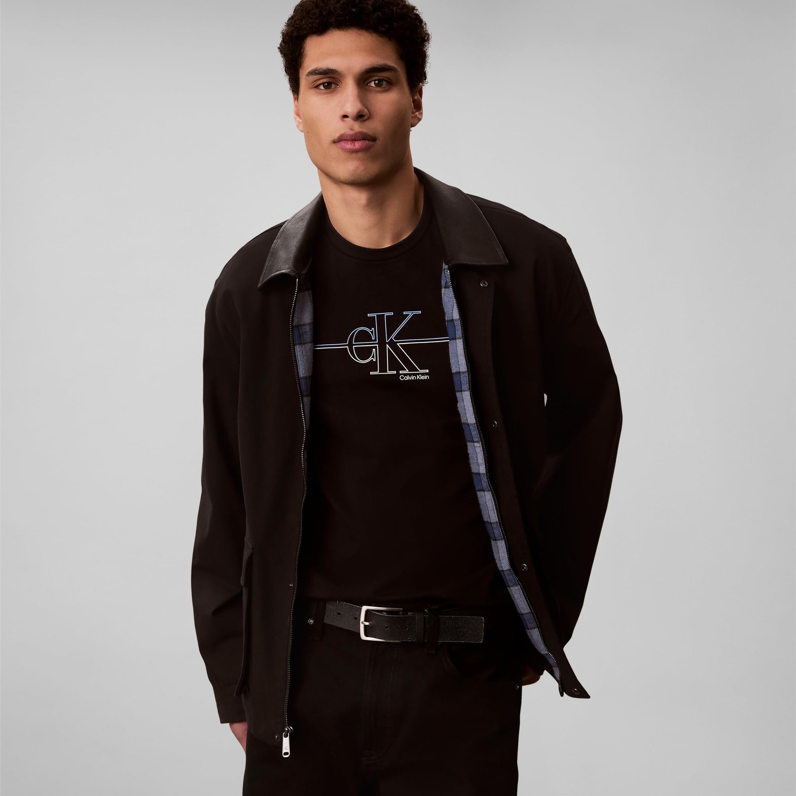 T-shirt Calvin Klein Homme Coupe Classique Noir