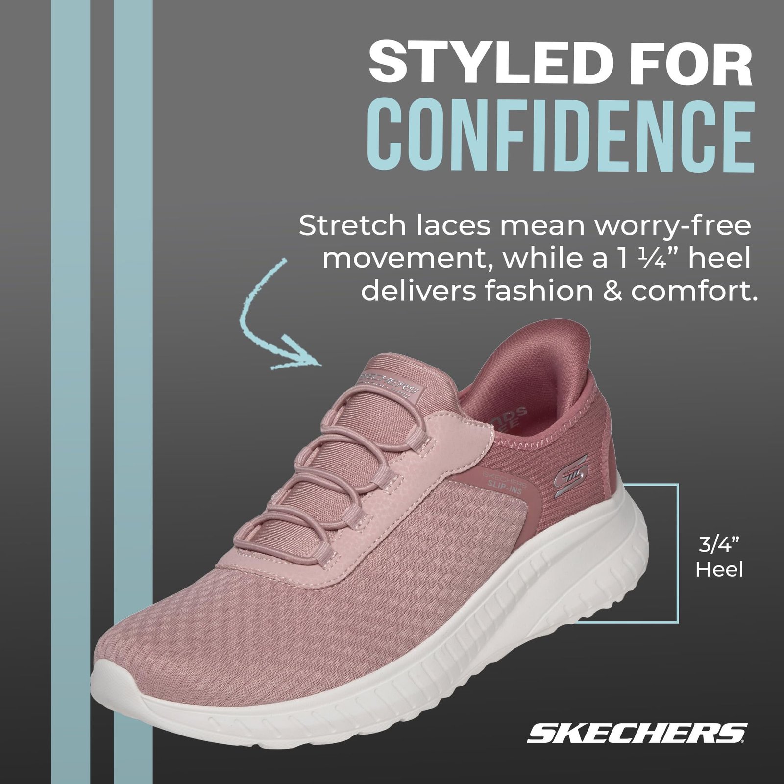 Skechers Chaussures Femme Bobs Squad Chaos