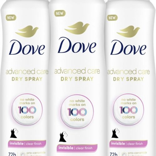 Dove Invisible Spray Sec Finition Claire 3PK