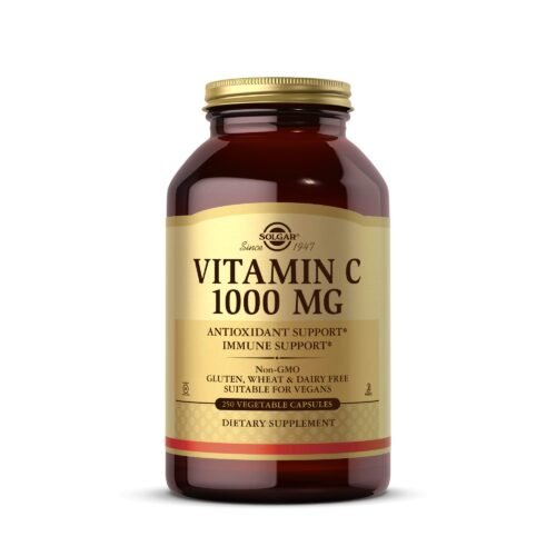 Solgar Vitamine C 1000mg 250 Capsules Végétales