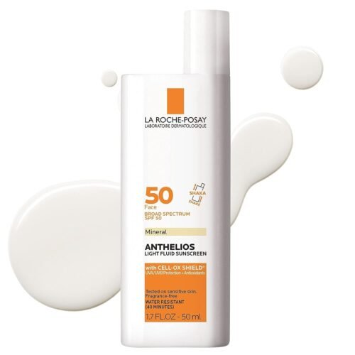 La Roche-Posay Anthelios Fluide Minéral Écran Solaire Visage SPF 50