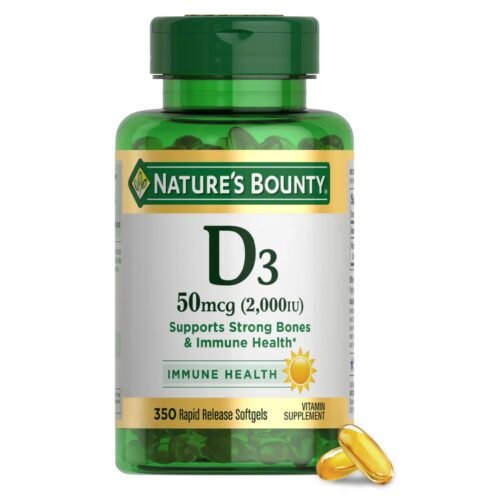 فيتامين Nature's Bounty د3 2000 وحدة دولية