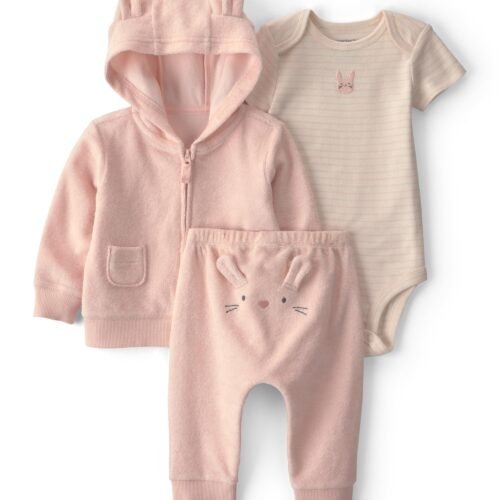 Carter's Girl Pant Set Pink 9 Months