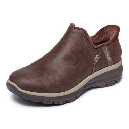 Bottine Skechers Femme Chocolat