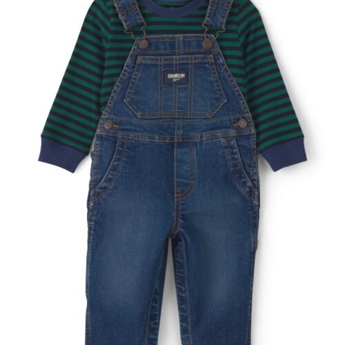 مجموعة فرولة ولادي OSHKOSH B'GOSH مخططة
